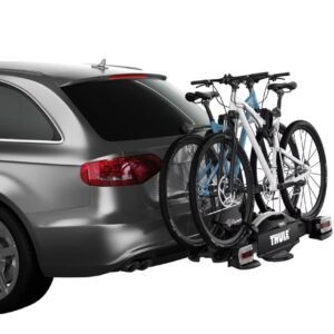 Thule VeloCompact suporte de plataforma para 2 bicicletas preto/alumínio